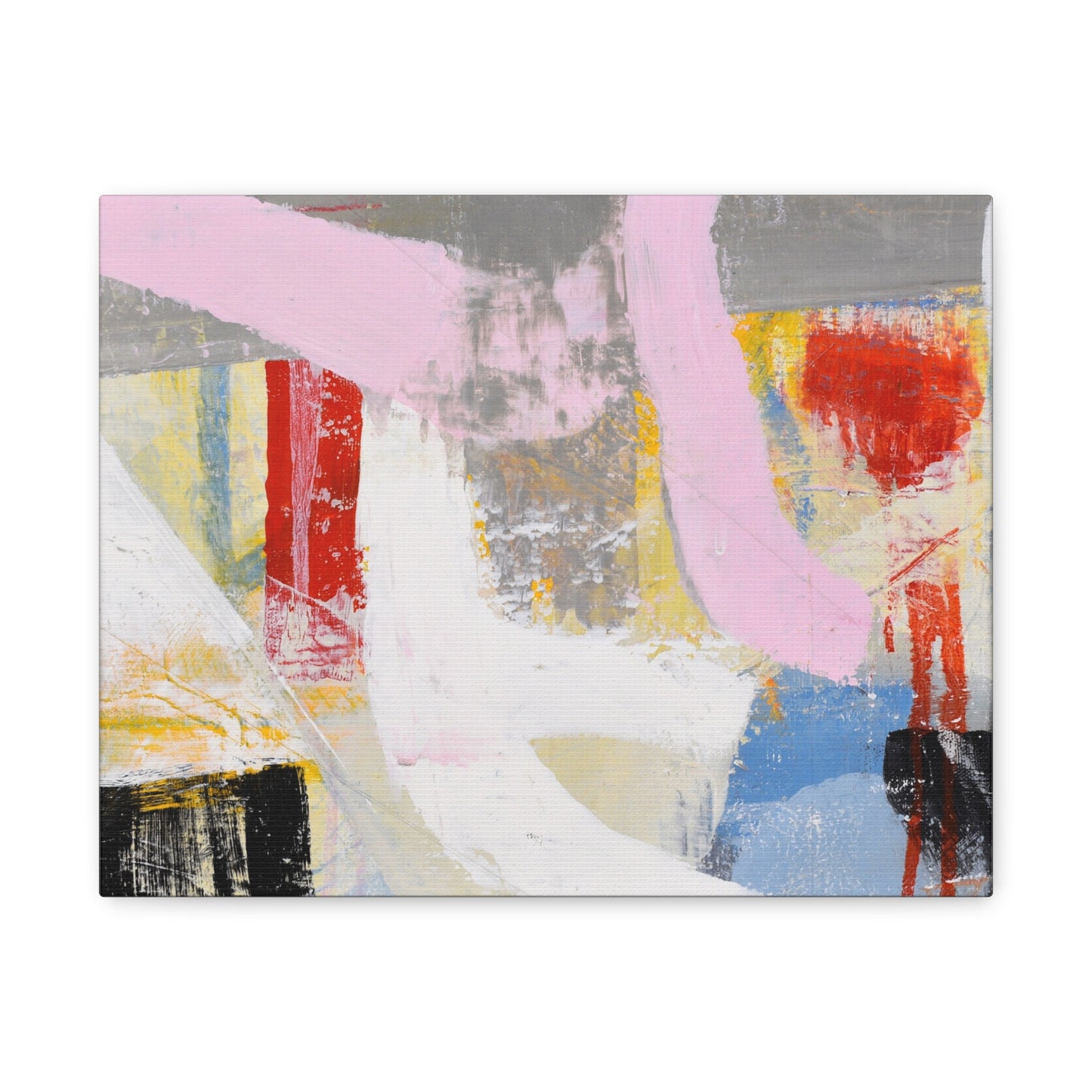 14" x 11" x 1.25" Abstract Art Print