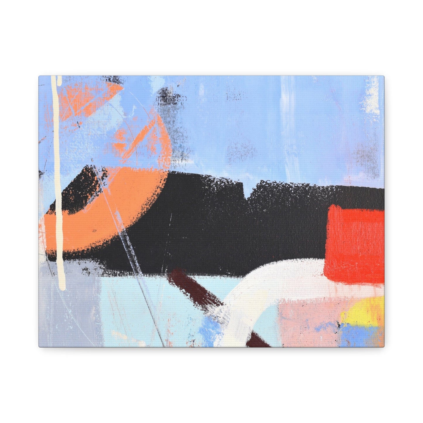 14" x 11" x 1.25" Abstract Art Print