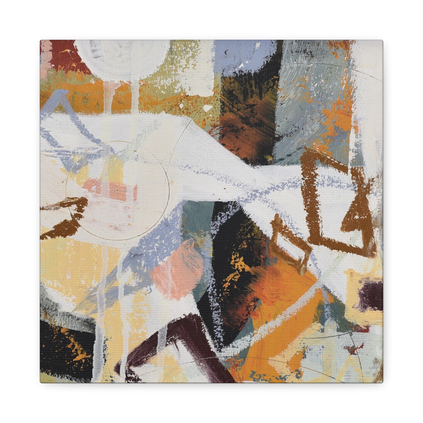 12" x 12" x 1.25" Abstract Art Print