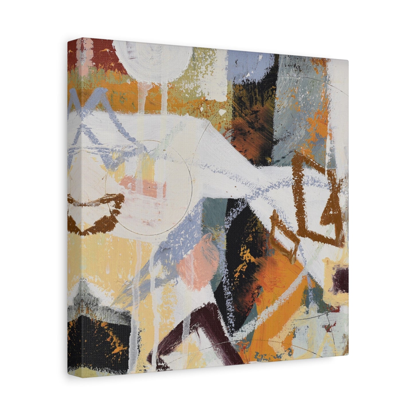 12" x 12" x 1.25" Abstract Art Print