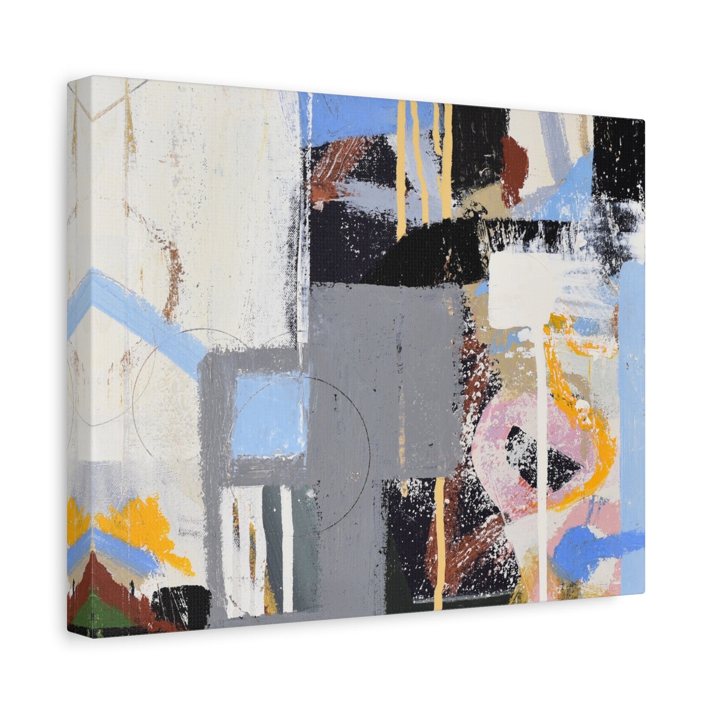 14" x 11" x 1.25" Abstract Art Print
