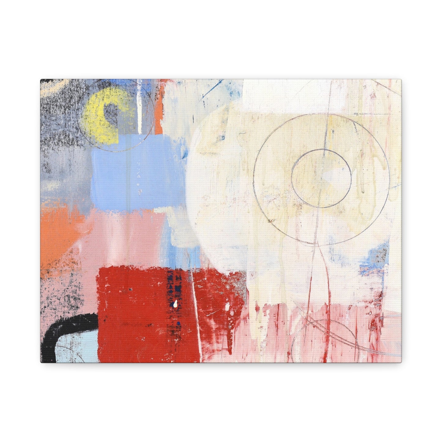 14" x 11" x 1.25" Abstract Art Print