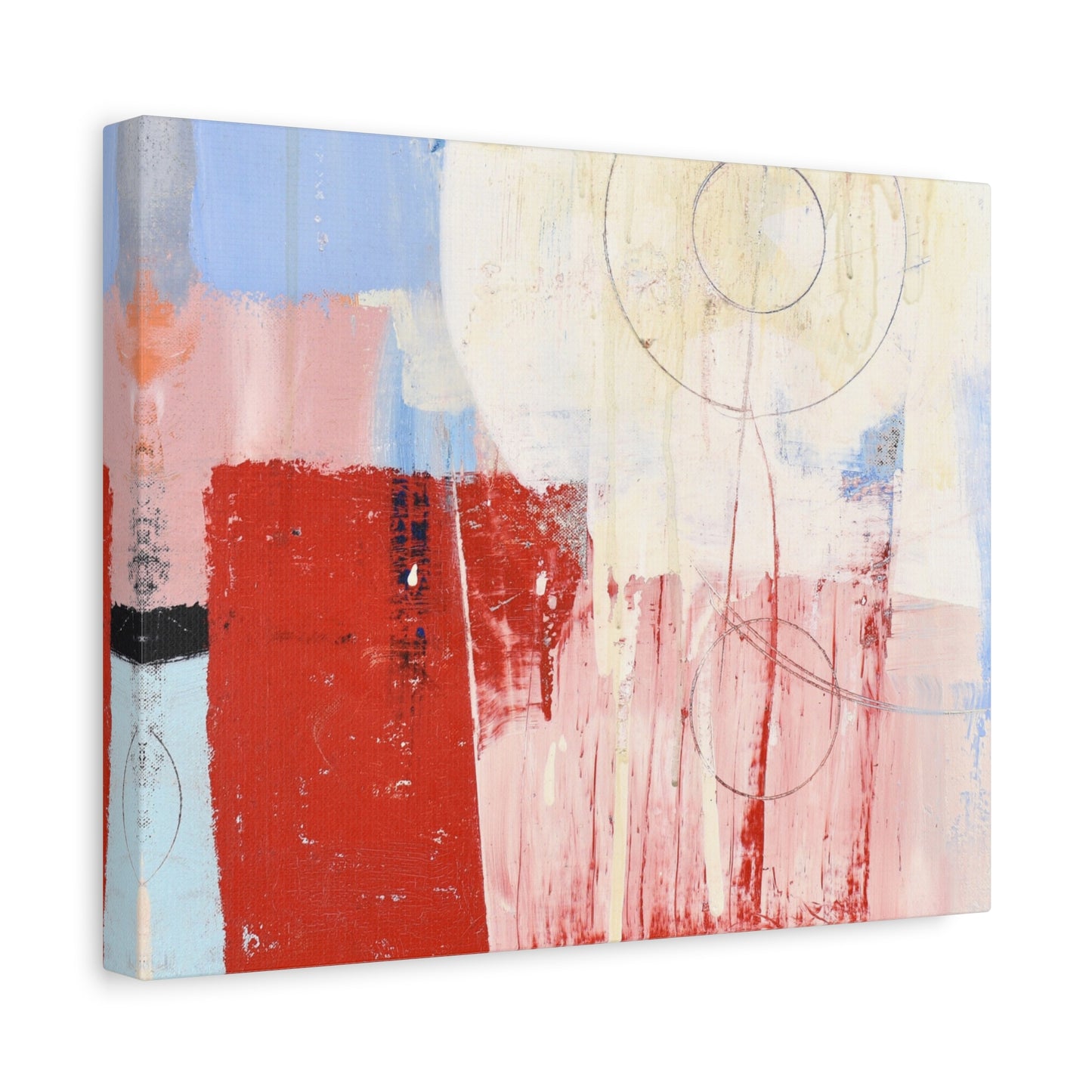 14" x 11" x 1.25" Abstract Art Print