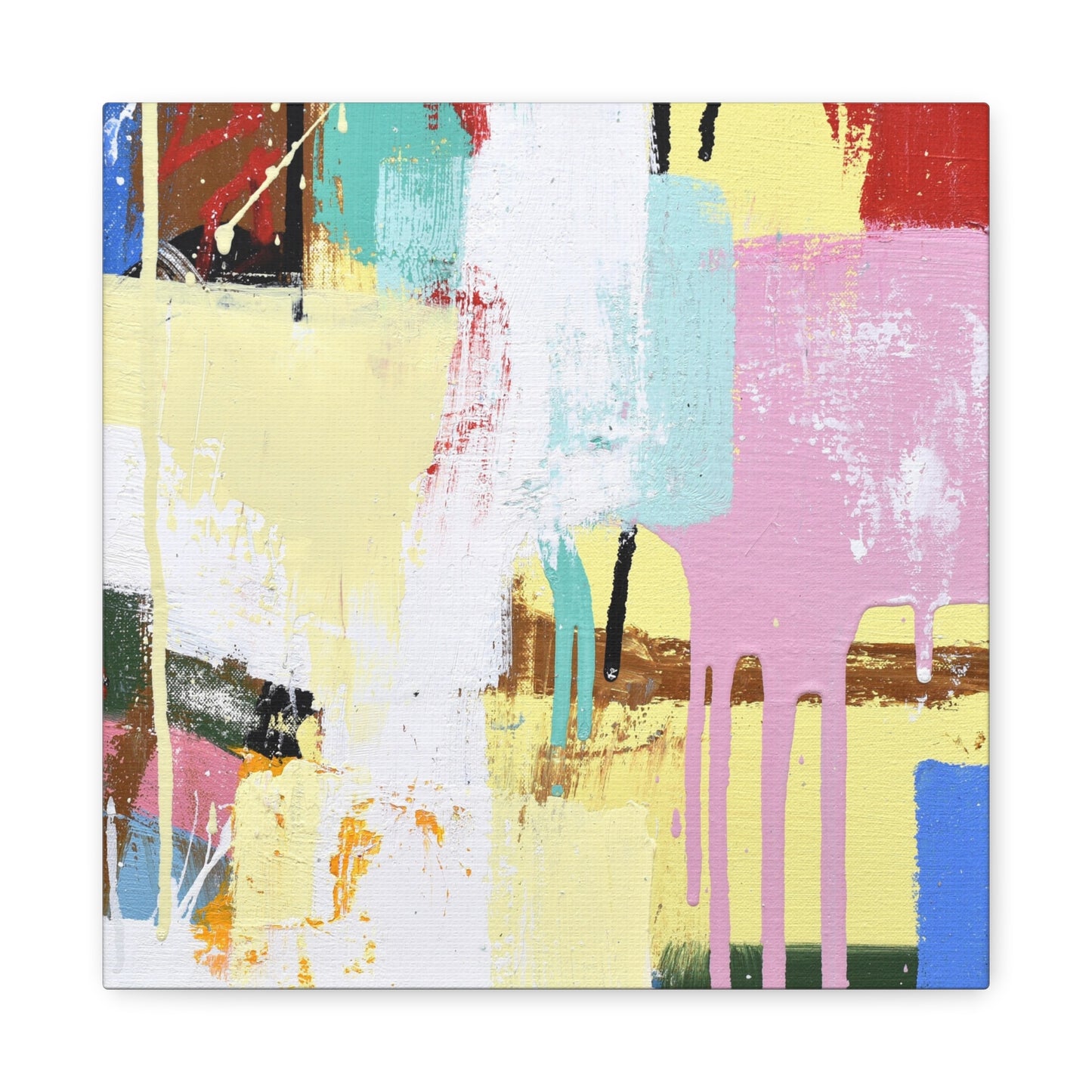 12" x 12" x 1.25" Abstract Art Print