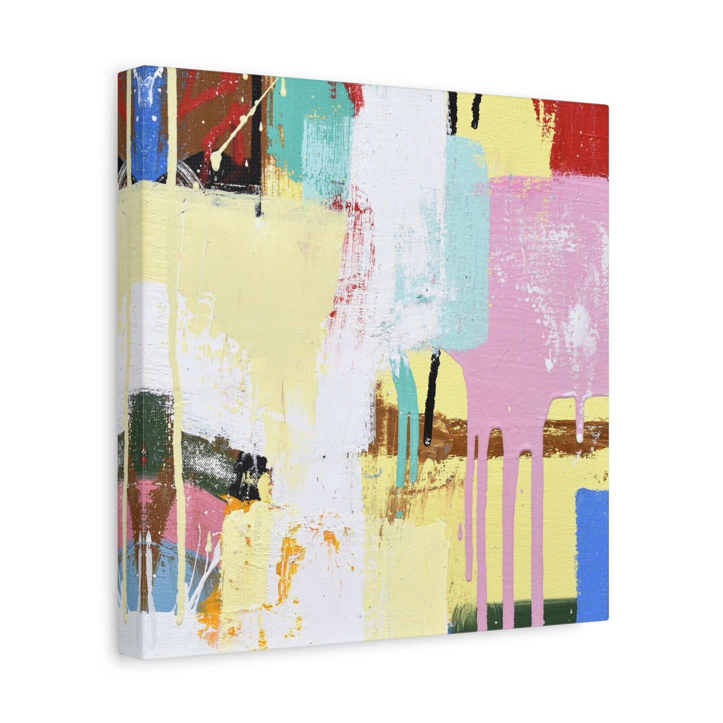 12" x 12" x 1.25" Abstract Art Print