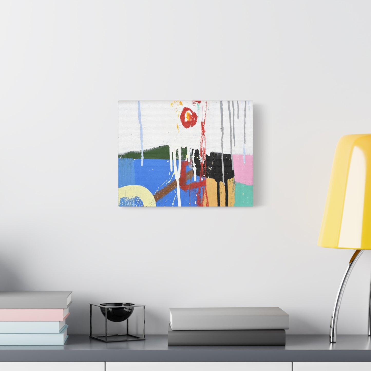 14" x 11" x 1.25" Abstract Art Print