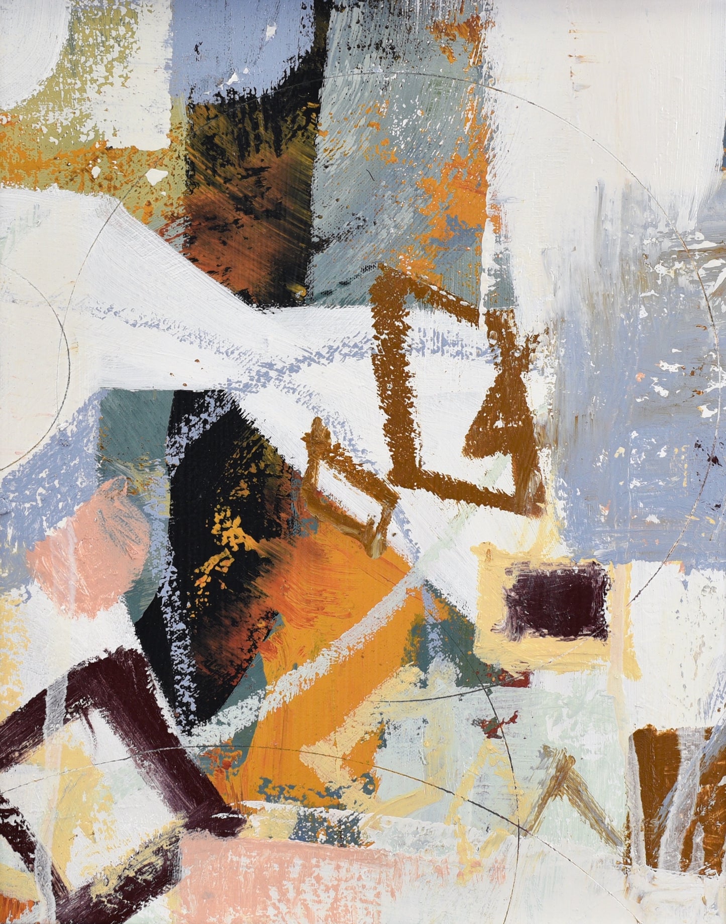 11" x 14" x 1.25" Abstract Art Print