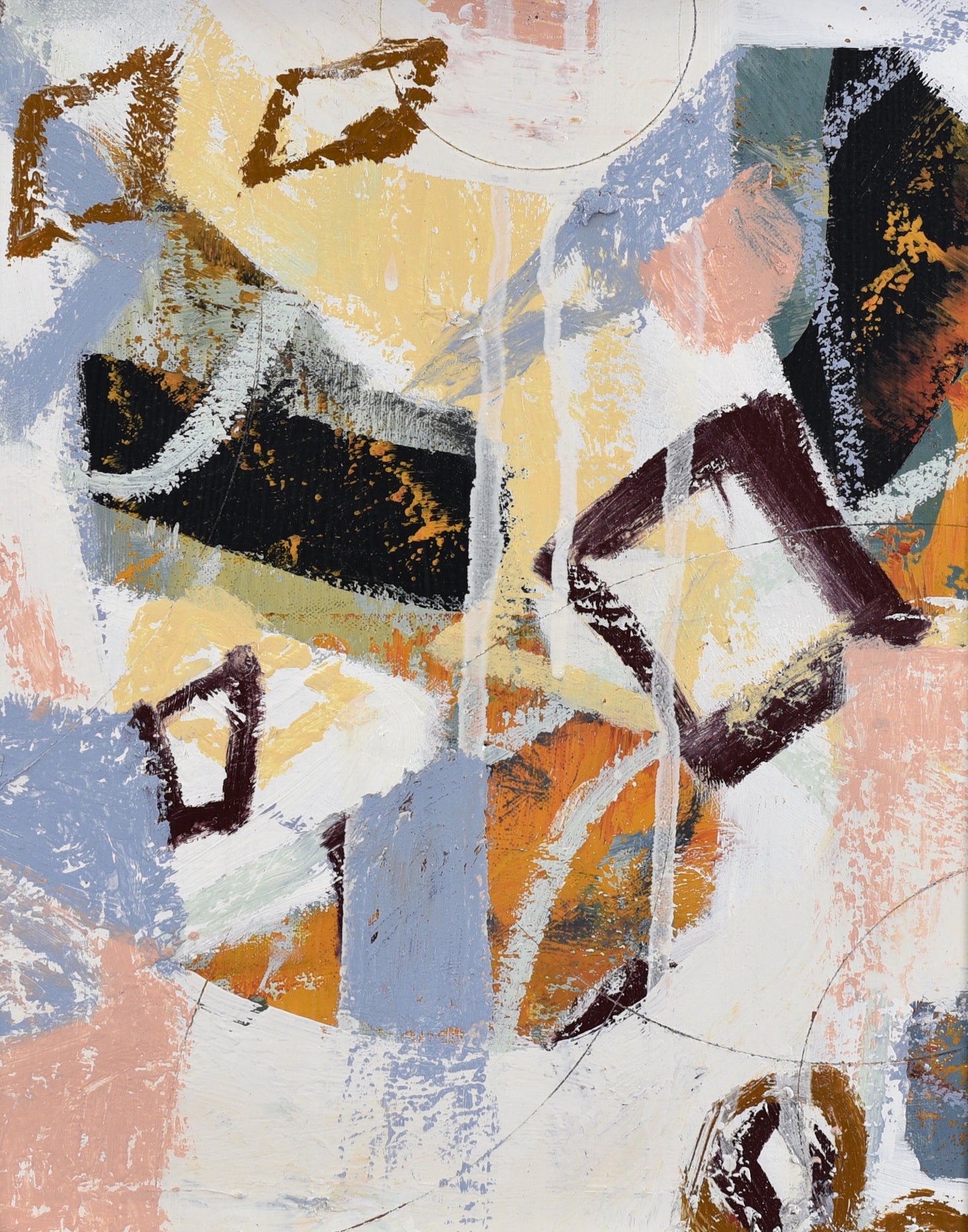 11" x 14" x 1.25" Abstract Art Print