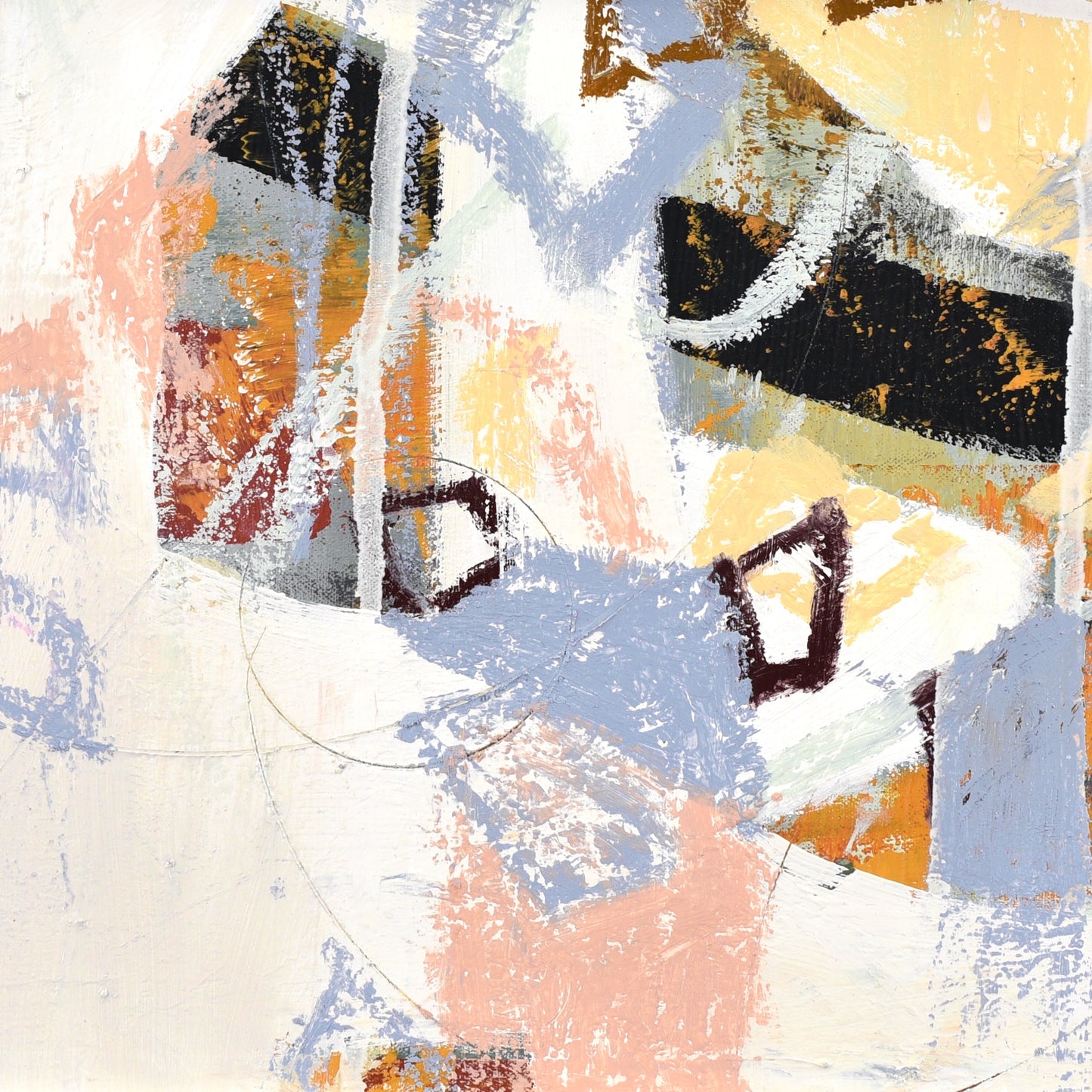 12" x 12" Triptych (Set of Three Abstract Art Prints)
