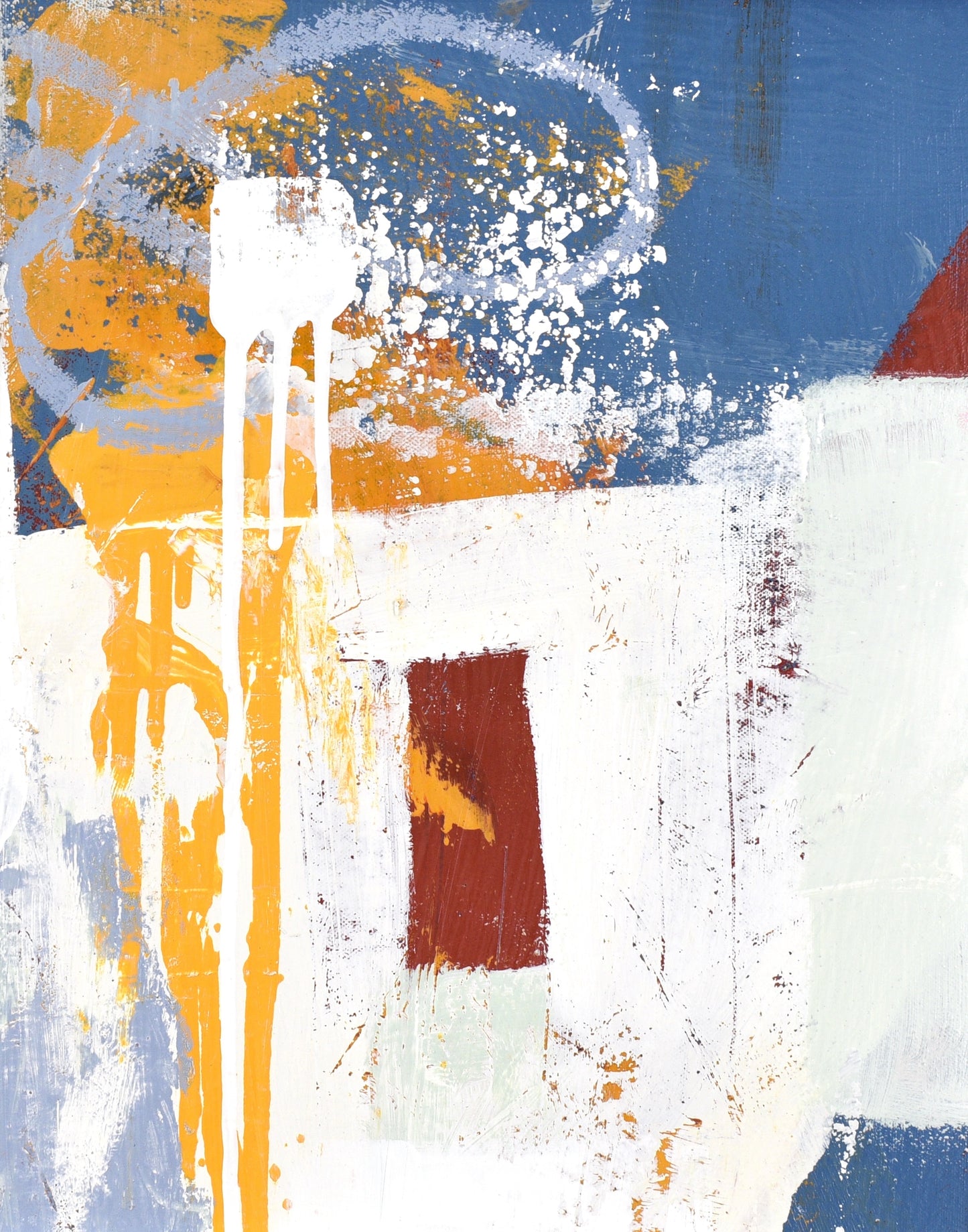 11" x 14" x 1.25" Abstract Art Print