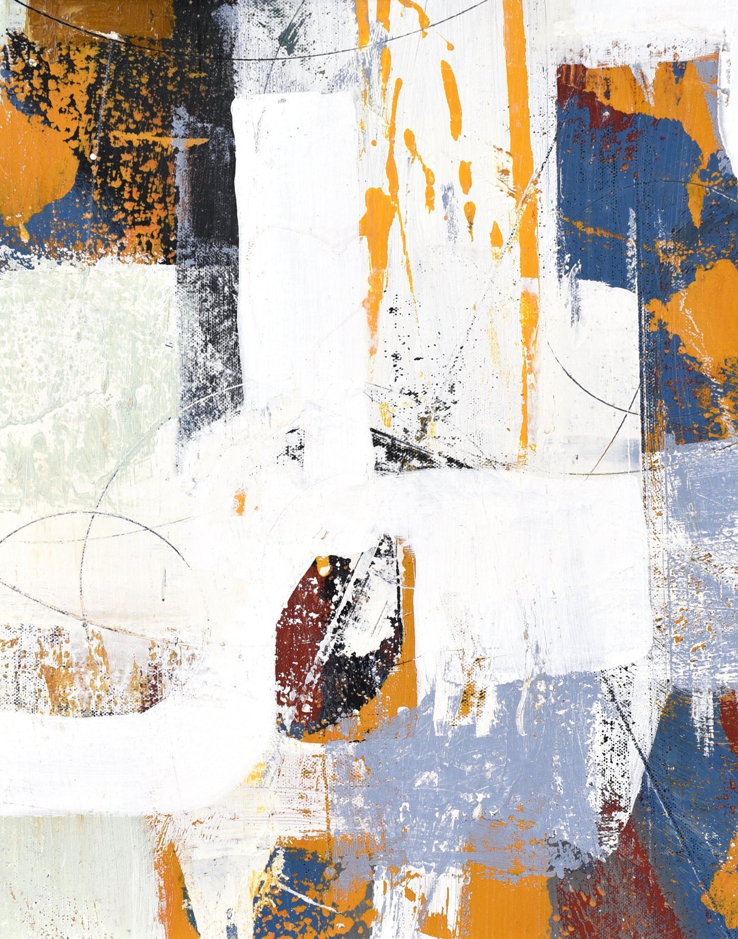 11" x 14" x 1.25" Abstract Art Print