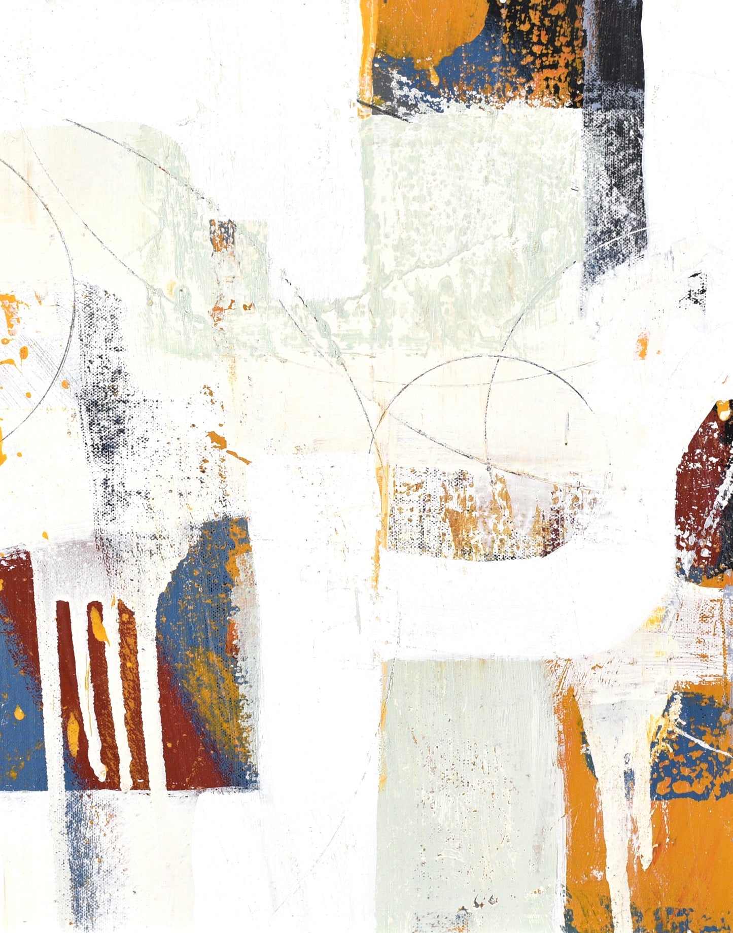 11" x 14" x 1.25" Abstract Art Print
