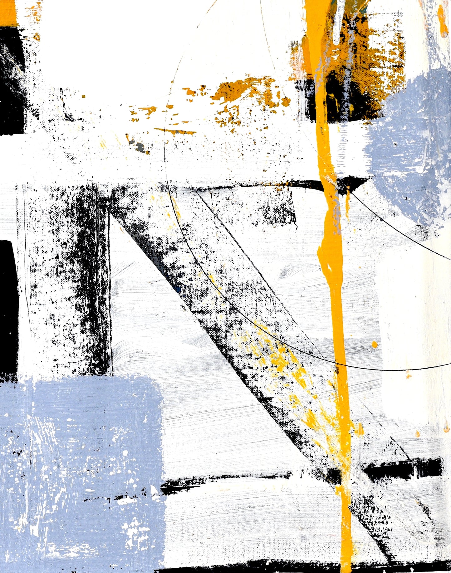 11" x 14" x 1.25" Abstract Art Print