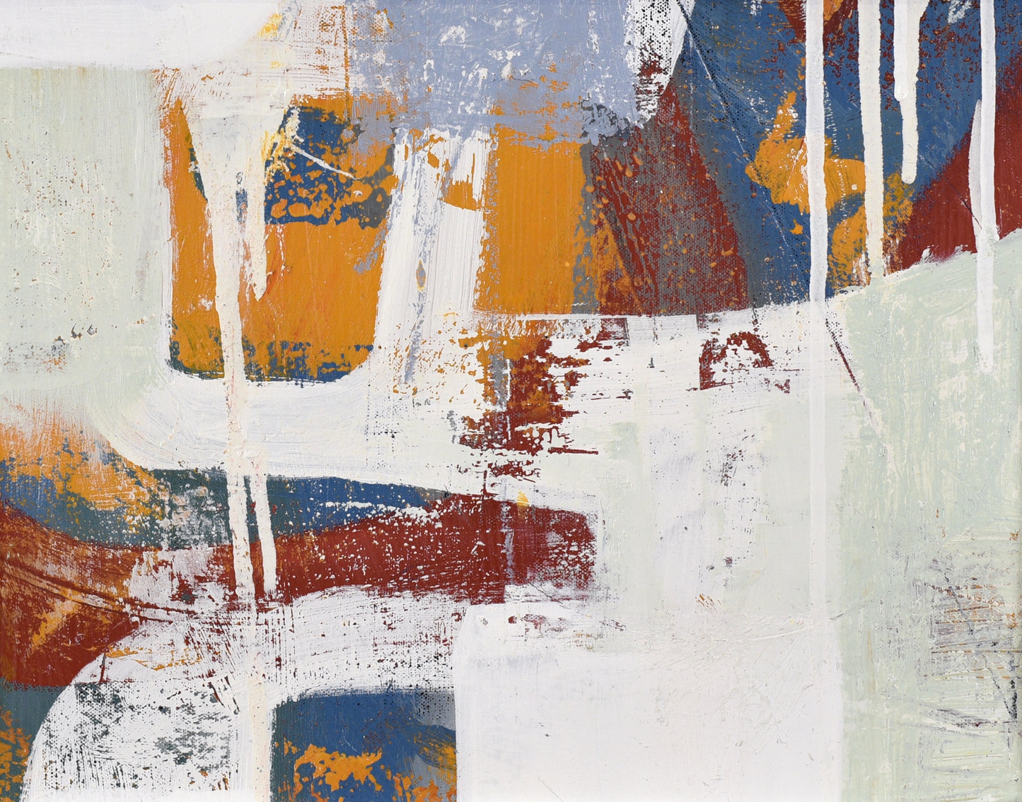 14" x 11" x 1.25" Abstract Art Print