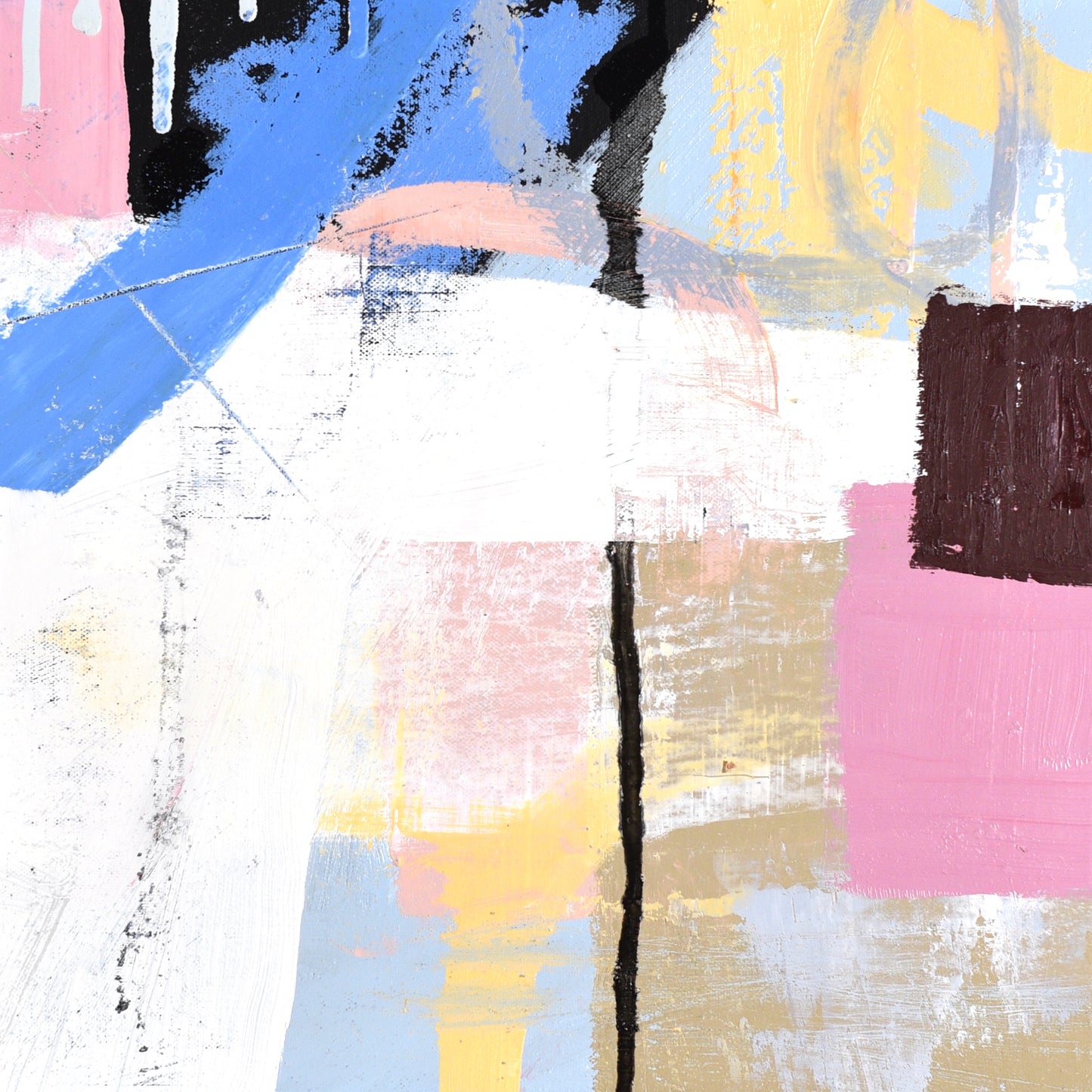 12" x 12" Triptych (Set of Three Abstract Art Prints)