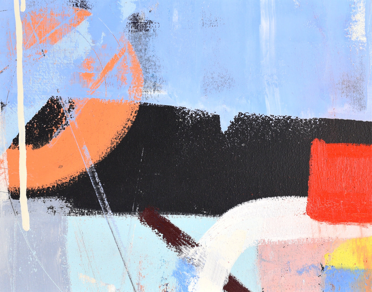 14" x 11" x 1.25" Abstract Art Print