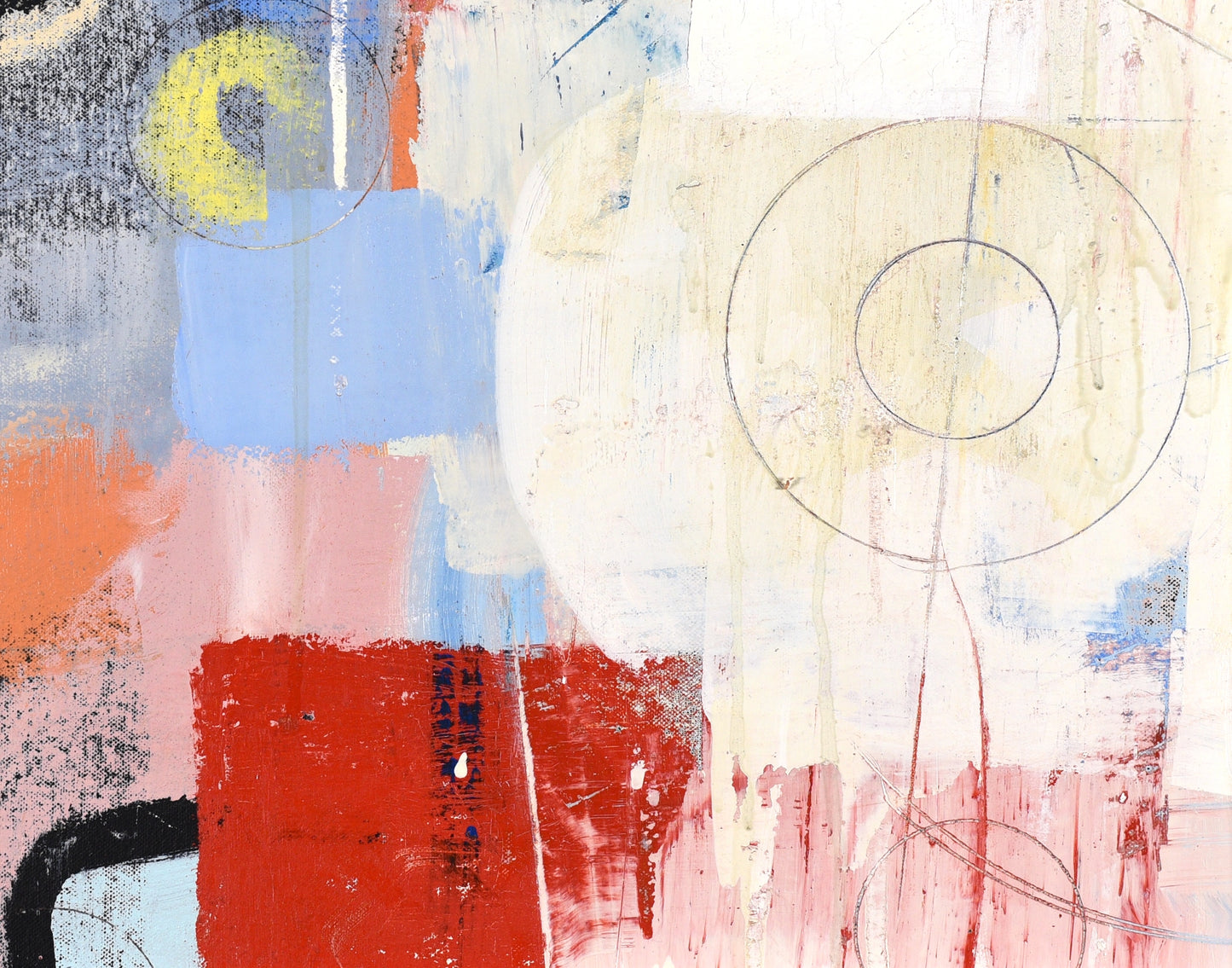 14" x 11" x 1.25" Abstract Art Print