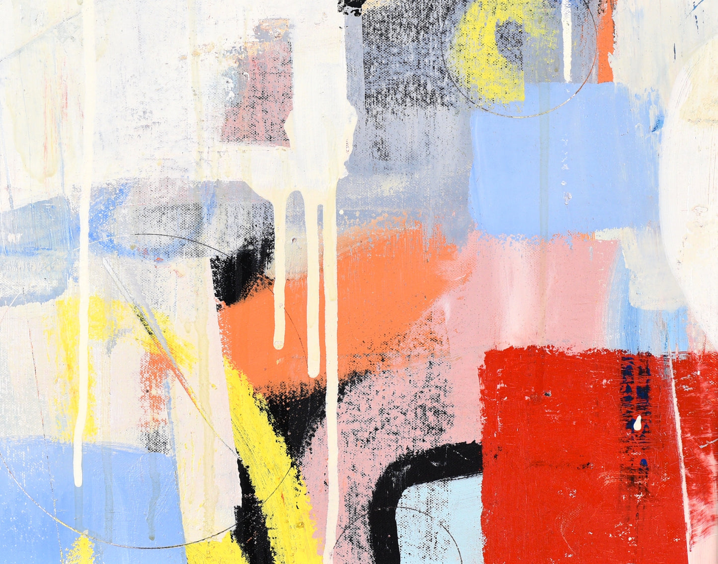 14" x 11" x 1.25" Abstract Art Print
