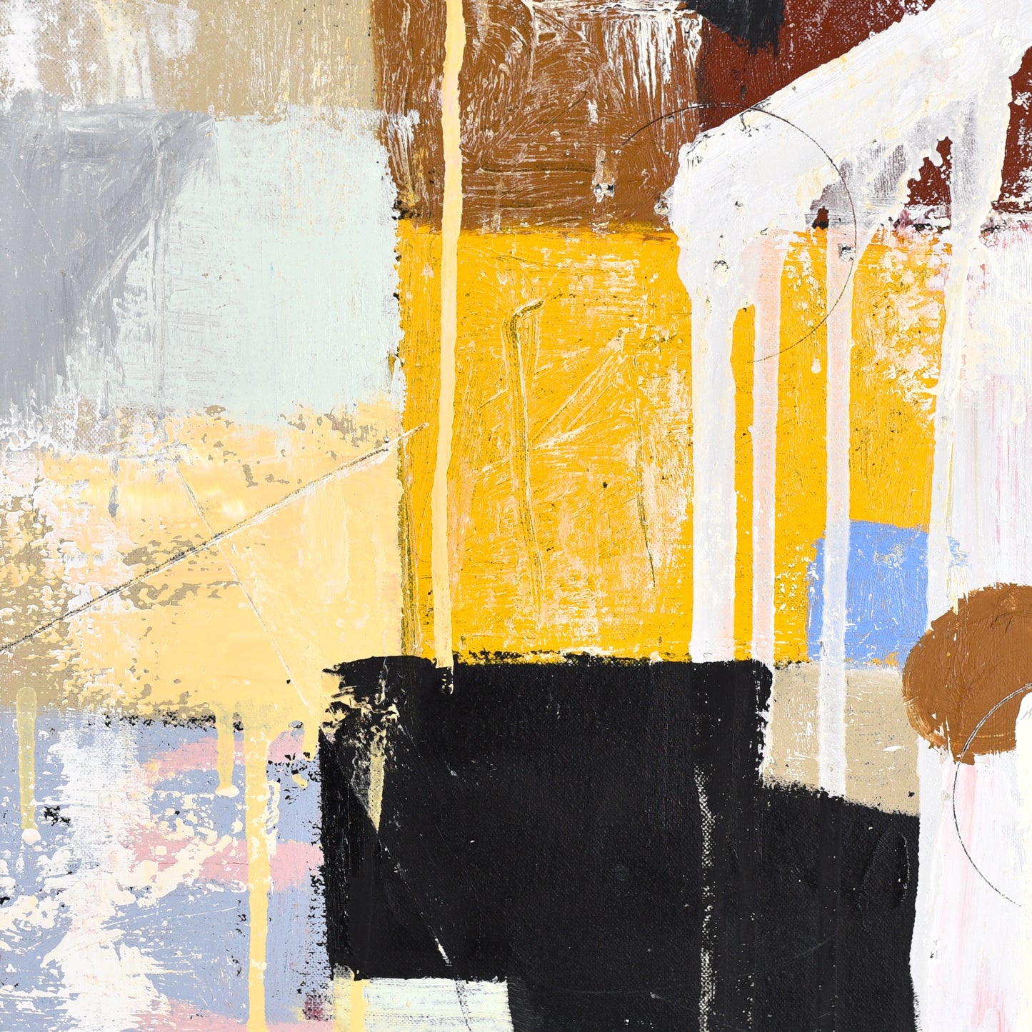 12" x 12" Triptych (Set of Three Abstract Art Prints)