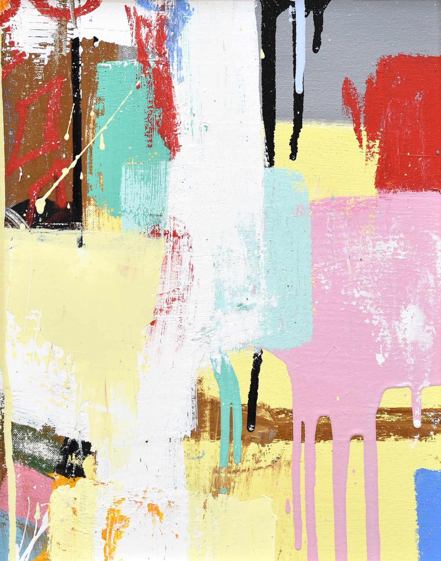 11" x 14" x 1.25" Abstract Art Print