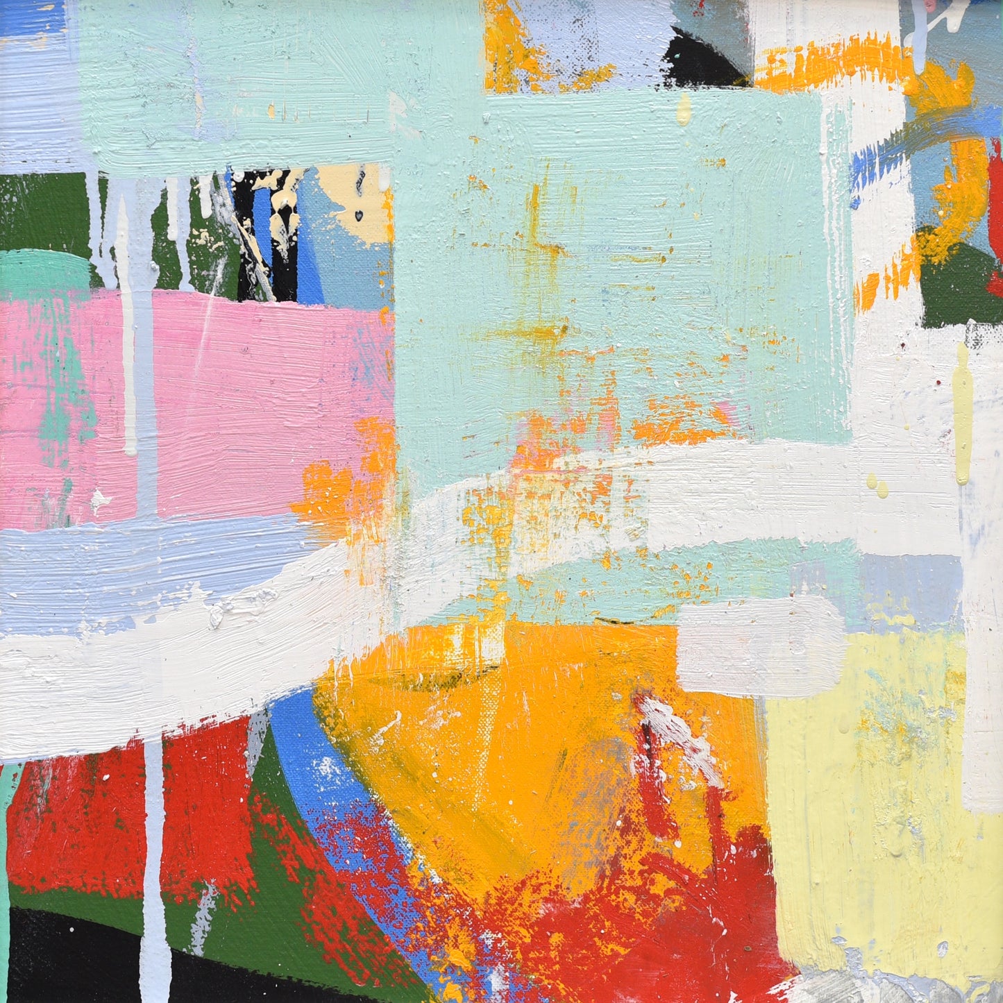 12" x 12" Triptych (Set of Three Abstract Art Prints)