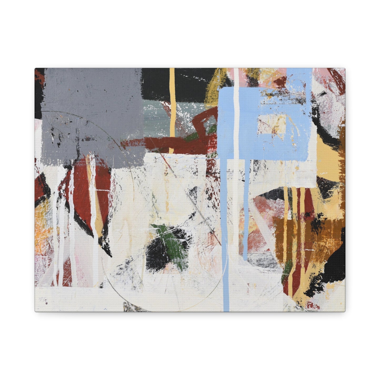 14" x 11" x 1.25" Abstract Art Print