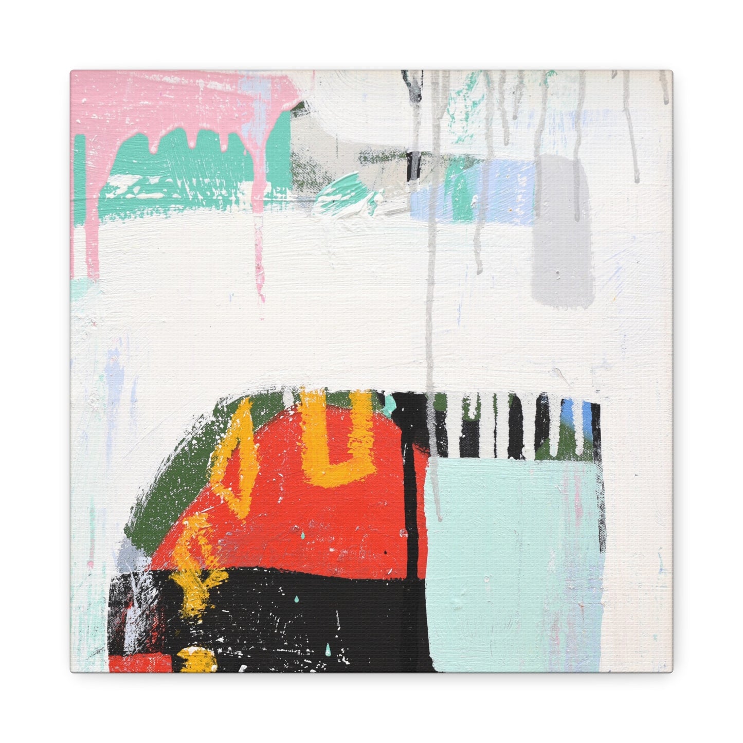 12" x 12" x 1.25" Abstract Art Print