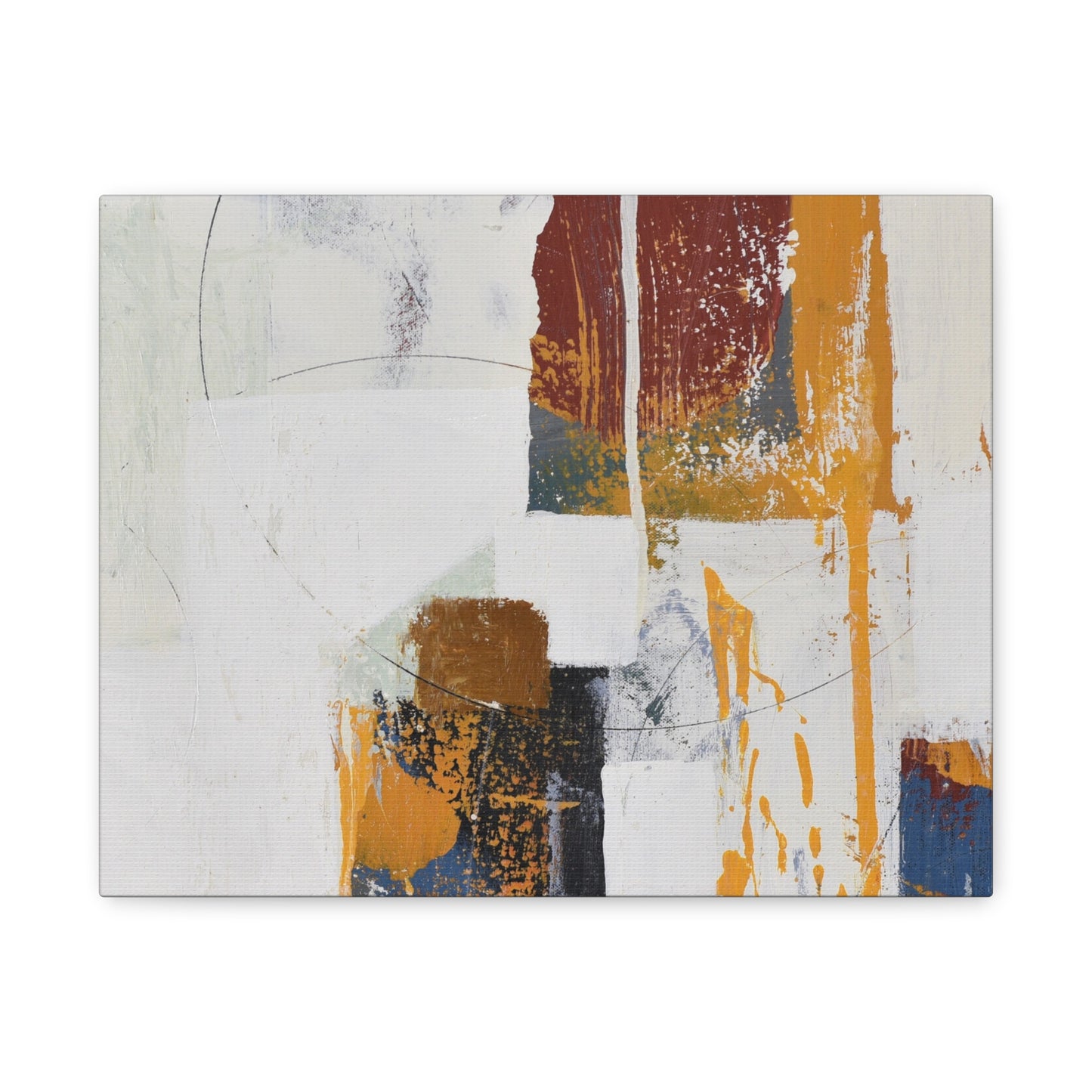 14" x 11" x 1.25" Abstract Art Print
