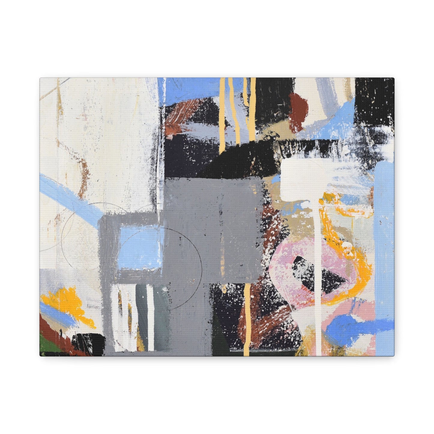 14" x 11" x 1.25" Abstract Art Print