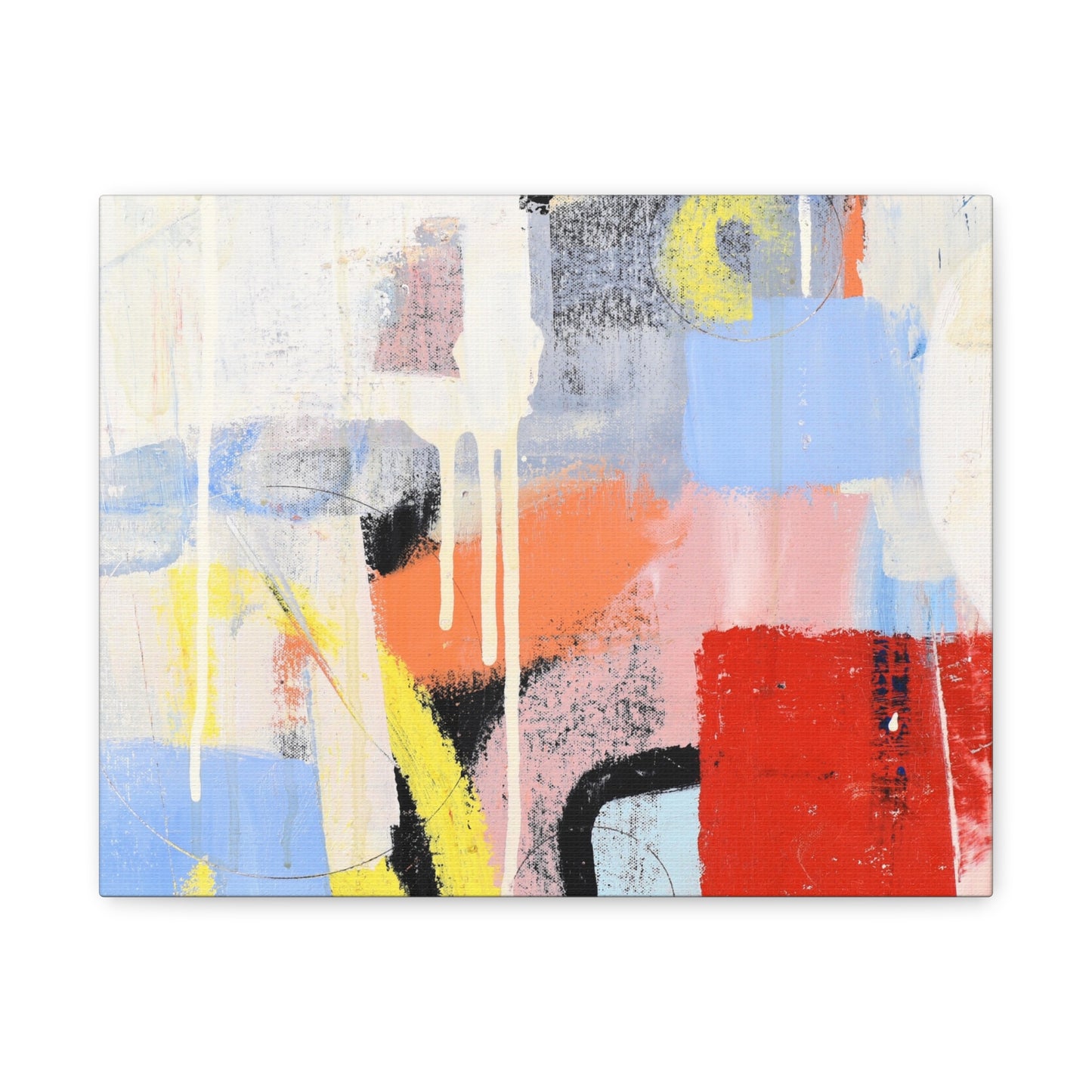 14" x 11" x 1.25" Abstract Art Print