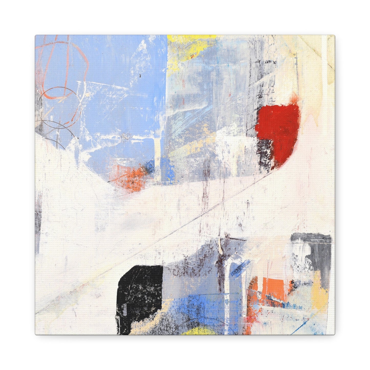 12" x 12" x 1.25" Abstract Art Print