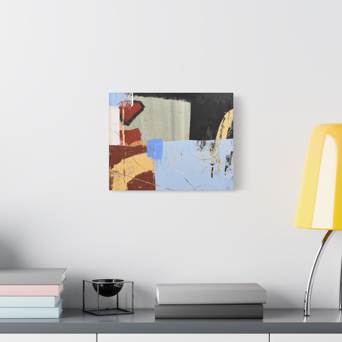 14" x 11" x 1.25" Abstract Art Print