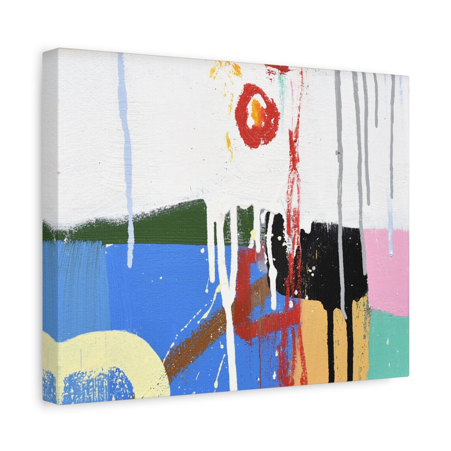 14" x 11" x 1.25" Abstract Art Print