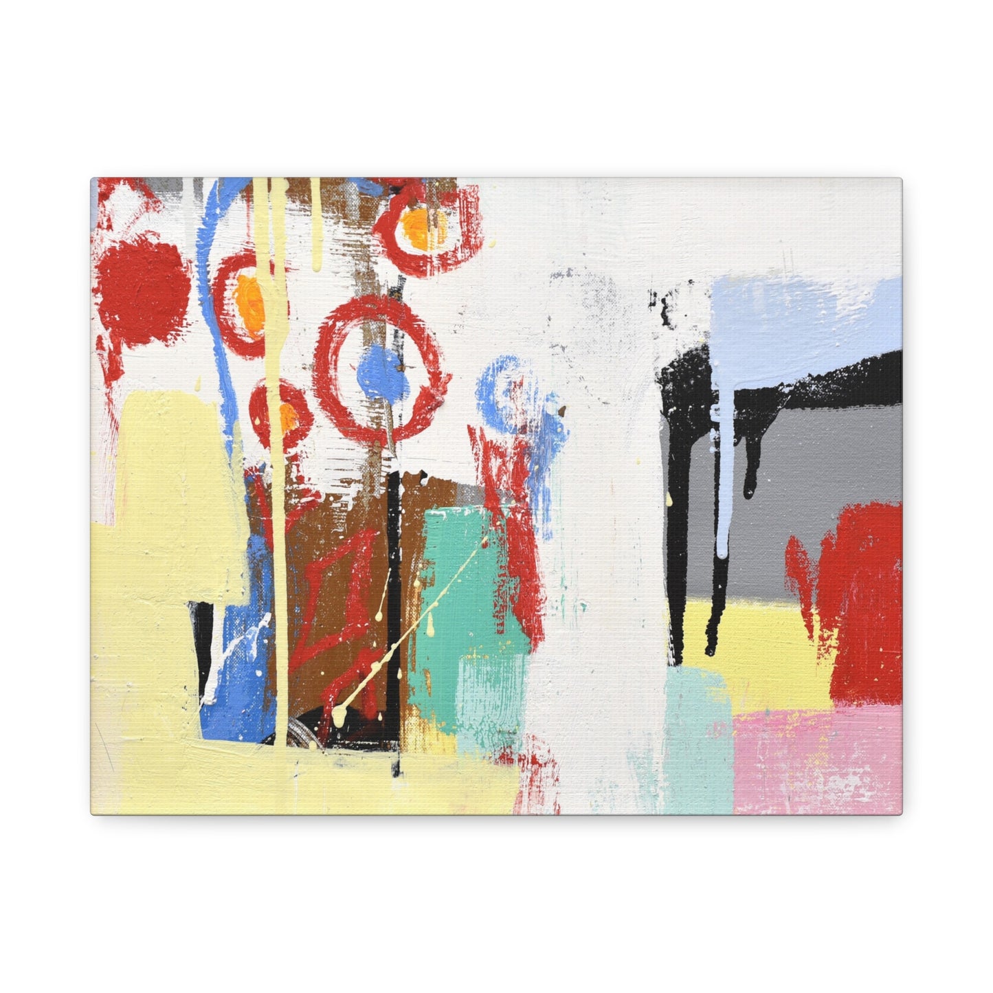 14" x 11" x 1.25" Abstract Art Print