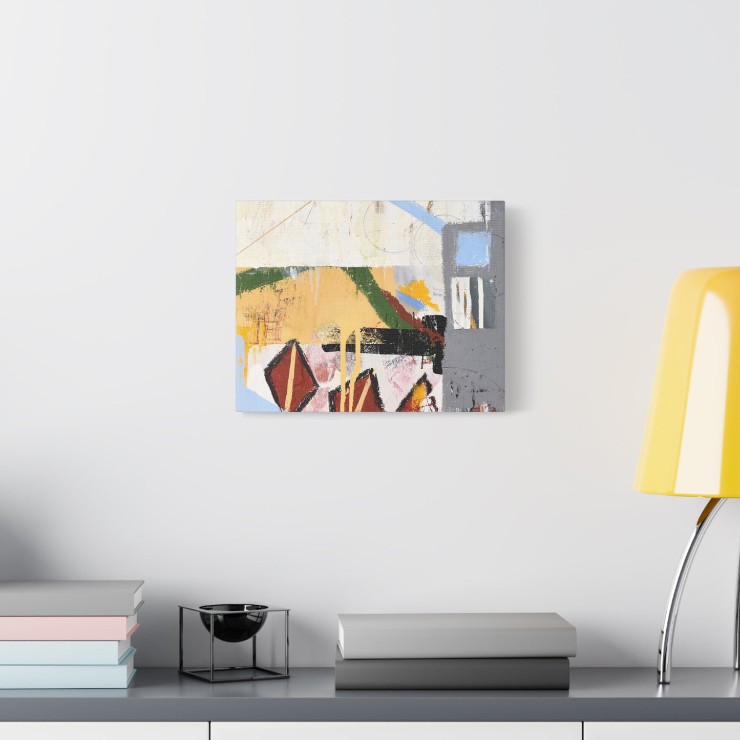 14" x 11" x 1.25" Abstract Art Print