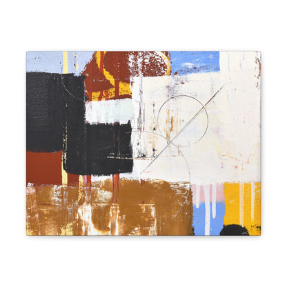 14" x 11" x 1.25" Abstract Art Print