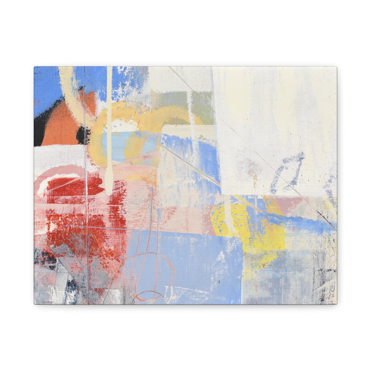 14" x 11" x 1.25" Abstract Art Print