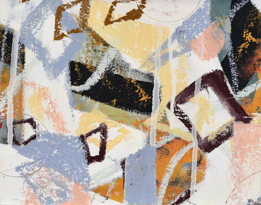 14" x 11" x 1.25" Abstract Art Print