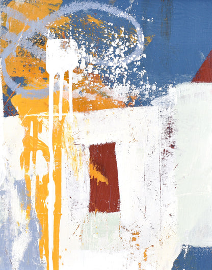 11" x 14" x 1.25" Abstract Art Print