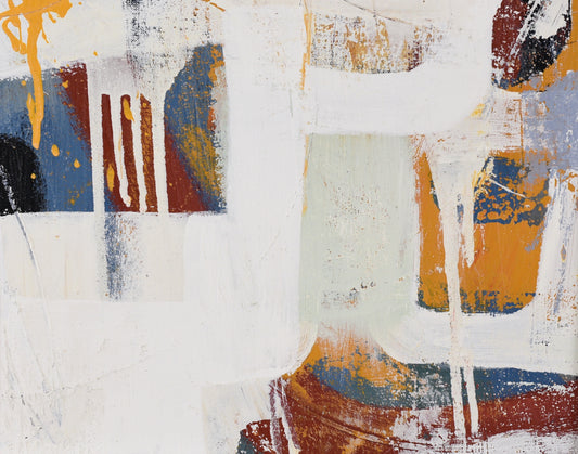 14" x 11" x 1.25" Abstract Art Print