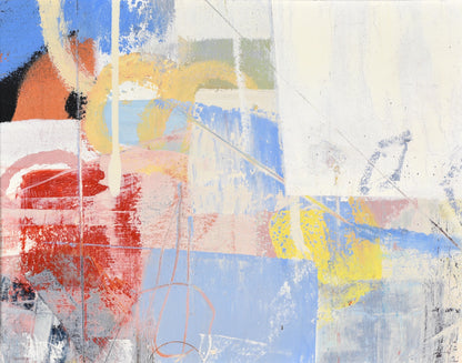 14" x 11" x 1.25" Abstract Art Print