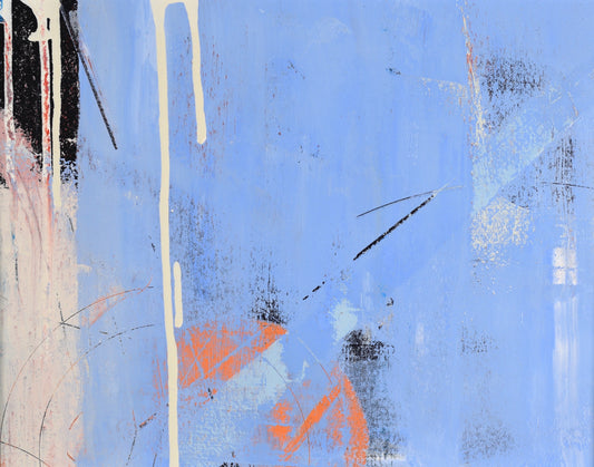 14" x 11" x 1.25" Abstract Art Print