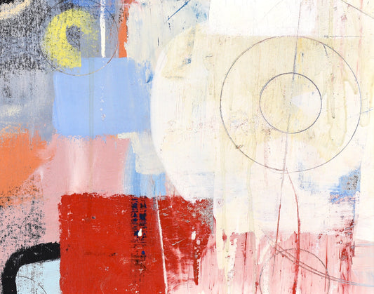 14" x 11" x 1.25" Abstract Art Print