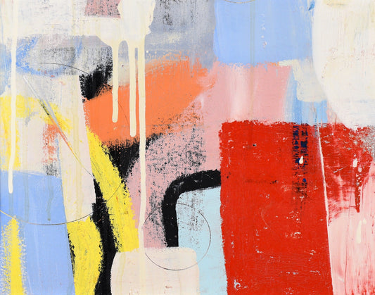 14" x 11" x 1.25" Abstract Art Print