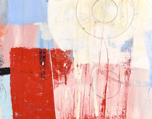 14" x 11" x 1.25" Abstract Art Print