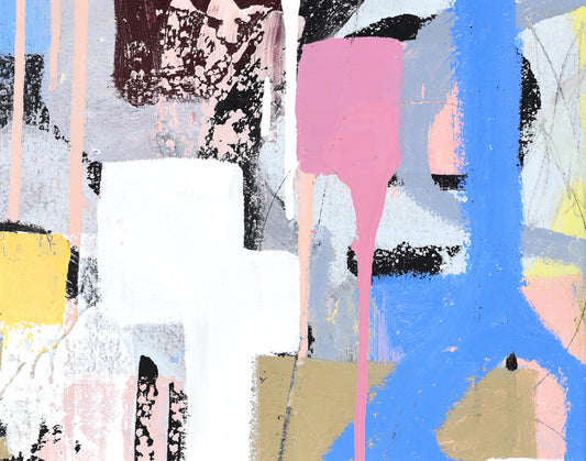 14" x 11" x 1.25" Abstract Art Print