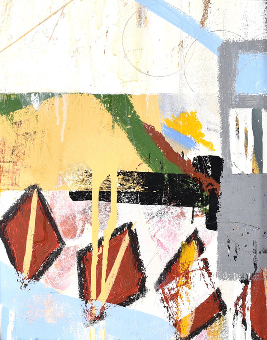 11" x 14" x 1.25" Abstract Art Print