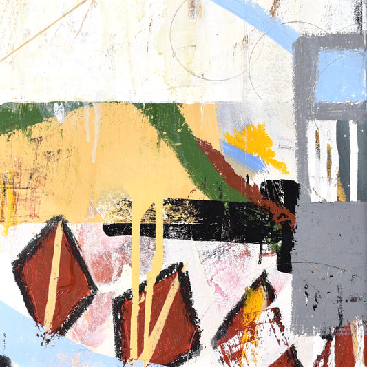 12" x 12" x 1.25" Abstract Art Print