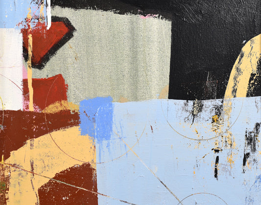 14" x 11" x 1.25" Abstract Art Print