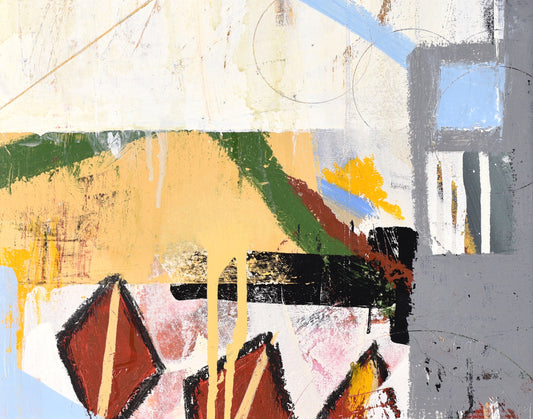 14" x 11" x 1.25" Abstract Art Print
